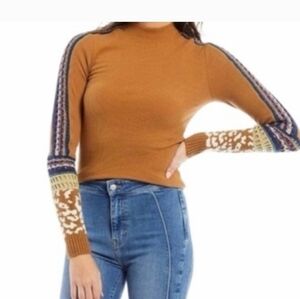 Free People "Switch It Up" Thermal Top, EUC